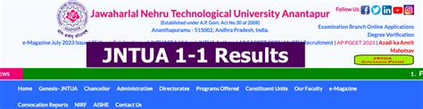 jntua results r20 1-1|jntua results 2 2 r15 supply 2023.